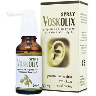 Axfarm Voskolix do uszu 30 ml - Wzrok i słuch - miniaturka - grafika 1