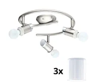 Lampy sufitowe - Eglo - LED Oświetlenie punktowe MY CHOICE 3xE14/4W/230V chrom/białe - miniaturka - grafika 1