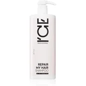 Szampony do włosów - Natura Siberica ICE Professional Repair My Hair delikatny szampon oczyszczający z keratyną 1000 ml - miniaturka - grafika 1