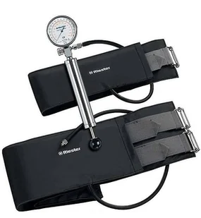 Komprimeter RIESTER 5255 Opaska uciskowa do amputacji metalowa pompka + 2 mankiety, naramienny i naudowy - Sprzęt ratunkowy - miniaturka - grafika 1