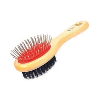 Szczotki i furminatory - Szczotka drewniana owalna dwustronna 16809 "L" - miniaturka - grafika 1