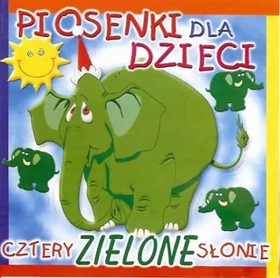 Folk Piosenki Dla Dzieci Cztery Zielone Słonie - Muzyka dla dzieci - miniaturka - grafika 1