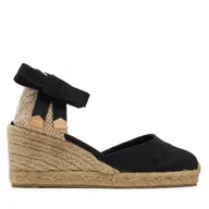 Espadryle damskie - Espadryle Castañer Carina/6/001 020964 Czarny - miniaturka - grafika 1
