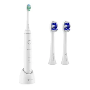 Szczoteczka soniczna TRUELIFE SonicBrush Compact + Końcówka szczoteczki TRUELIFE SonicBrush Compact Biało-niebieski (2 szt.) - Szczoteczki elektryczne - miniaturka - grafika 1