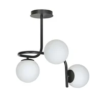 Lampy sufitowe - Emibig Kalf lampa wisząca 3-punktowa czarna 1030/3 - miniaturka - grafika 1