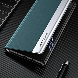 Sleep Case Pro etui do Samsung Galaxy S23+ z klapką podstawka niebieskie - Etui i futerały do telefonów - miniaturka - grafika 6
