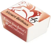 Farby i media malarskie - Akwarela W Kostce Monaco Bordeaux Nr 45 Renesans - miniaturka - grafika 1