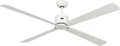 Wentylatory sufitowe - Energooszczędny wentylator sufitowy z pilotem Eco Neo III WiFi 152 cm Białe łopatki Biały / jasnoszary - miniaturka - grafika 1