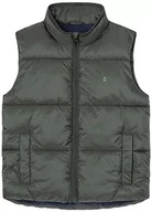 Kurtki i płaszcze dla chłopców - Hackett London Kamizelka chłopięca z logo, Zielony (ciemnozielony), 3 Lat - miniaturka - grafika 1