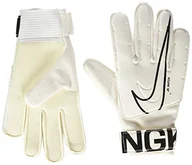 Piłka nożna - NIKE NK GK Match Jr-FA19 rękawice piłkarskie - białe/(czarne), 4 - miniaturka - grafika 1