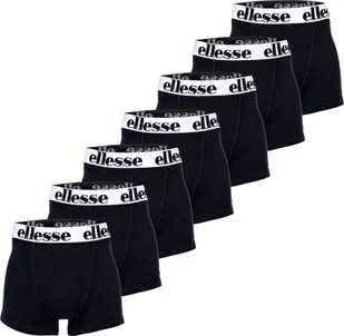 ellesse Bokserki męskie, 7 Pack - Yema 7 Pack Bokserki, Logo, Bawełna Stretch Black/White XL - Majtki męskie - miniaturka - grafika 1
