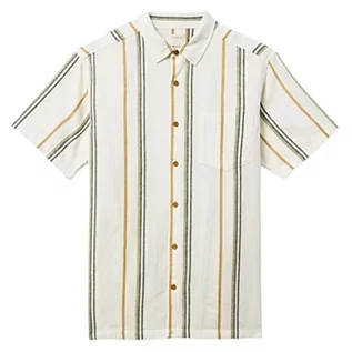Koszule męskie - Hurley Rincon Linen S/S Koszula męska - grafika 1