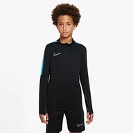 Koszulki i topy damskie - Nike K DF Acd23 Wiertarka Top Br Czarny/Indygo Haze/Bałtycki Niebieski L - miniaturka - grafika 1