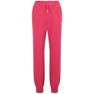 Spodnie damskie - FILA Damskie spodnie rekreacyjne Balimo High Waist, karminowy, L - miniaturka - grafika 1