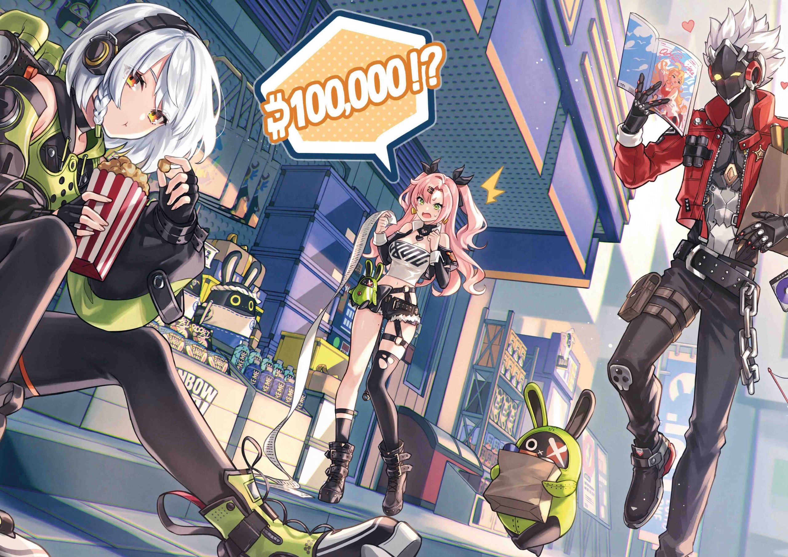 Plakat A2 Zenless Zone Zero