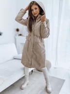 Kurtki damskie - Kurtka zimowa damska ISLA beżowa Dstreet TY3211-L - miniaturka - grafika 1