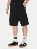 Spodenki męskie - Volcom Szorty materiałowe Strange Tripper A0912502 Czarny Loose Fit - miniaturka - grafika 1