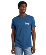Koszulki męskie - T-shirt Lee MEDIUM WOBBLY TEE 112364538 Orion Blue M - miniaturka - grafika 1