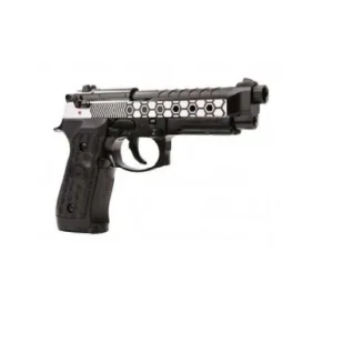 Pistolet 6mm Cybergun M92 Hex cut dual tone gas HOPUP - Amunicja i osprzęt ASG - miniaturka - grafika 1