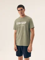 Piżamy damskie - Piżama męska Sleeper Henderson zielony, granatowy M - miniaturka - grafika 1