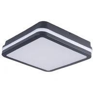 Lampy ogrodowe - Kanlux plafon zewnętrzny LED Beno 24W NW-L-GR 24W 1920lm 4000K 26x26cm biały IP54 33343 33343 - miniaturka - grafika 1