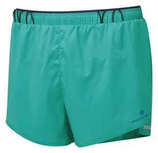 RONHILL Spodenki do biegania męskie TECH RACE SHORTS deep laguna - Spodnie sportowe męskie - miniaturka - grafika 1