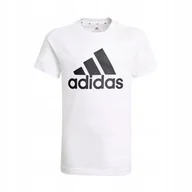 Moda i Uroda OUTLET - Koszulka dziecięca adidas Performance oddychająca 100% bawełna roz. 152 - miniaturka - grafika 1