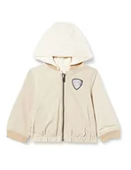 Kurtki i płaszcze dla dziewczynek - IKKS JUNIOR Dziewczęca dwustronna kurtka, jasnobeżowy/beżowy melanż, 18 Miesiące - miniaturka - grafika 1