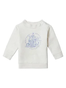Noppies Bluza "Bound Brook" w kolorze białym - Bluzy i sweterki niemowlęce - miniaturka - grafika 1