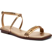 Sandały damskie - Michael Kors Skórzane sandały LENA - miniaturka - grafika 1