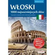 Nauka - Włoski 1000 Najważniejszych Słów Poziom A1-A2 Praca zbiorowa - miniaturka - grafika 1