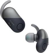 Słuchawki - Sony WFSP700NB.CE7 czarne - miniaturka - grafika 1
