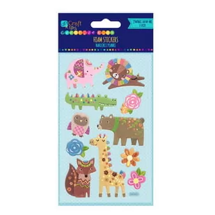Naklejki Z Pianki Warzywa 44 Szt Dalprint - Scrapbooking - miniaturka - grafika 1