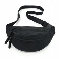 Nerki - Nerka Saszetka damska męska pojemna Biodrówka podróżna Czarna - Minty Moon - miniaturka - grafika 1