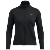 Bluzy sportowe damskie - Bluza damska Under Armour Motion Jacket EMEA Rozmiar: L / Kolor: czarny - miniaturka - grafika 1