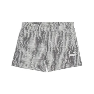 PUMA ESS Nature 2.0 Mid-Rise AOP szorty 10 cm - Spodenki damskie - miniaturka - grafika 1