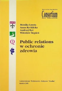 Public relations w ochronie zdrowia - Finanse, księgowość, bankowość - miniaturka - grafika 1