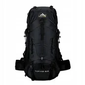 Plecaki - Plecak turystyczny trekkingowy plecak górski 70L Traper 3 BLACK - miniaturka - grafika 1