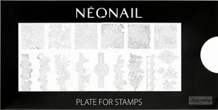 NEONAIL Blaszka do stempli STAMPING PLATE 19 - Ozdoby do paznokci - miniaturka - grafika 1