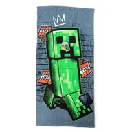 Okrycia kąpielowe dla dzieci - Ręcznik kąpielowy plażowy MINECRAFT 70x140 Bawełna - miniaturka - grafika 1