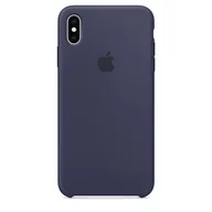 Etui i futerały do telefonów - APPLE SILICONE CASE MRWG2ZM/A IPHONE XS MAX MIDNIGHT BLUE BEZ OPAKOWANIA - miniaturka - grafika 1
