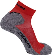 Skarpetki i podkolanówki sportowe - Skarpety Salomon Speedcross Ankle Fierry Red - miniaturka - grafika 1