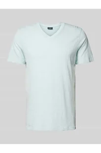 T-shirt z dekoltem w serek - Superdry - Koszulki męskie - miniaturka - grafika 1