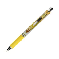 Pióra kulkowe - Pióro kulkowe 0.7mm żółty Energel Pentel BL77 - miniaturka - grafika 1