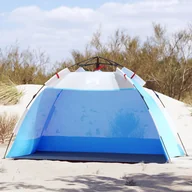 Namioty - vidaXL Namiot plażowy, 2-os., niebieski, wodoszczelny - miniaturka - grafika 1