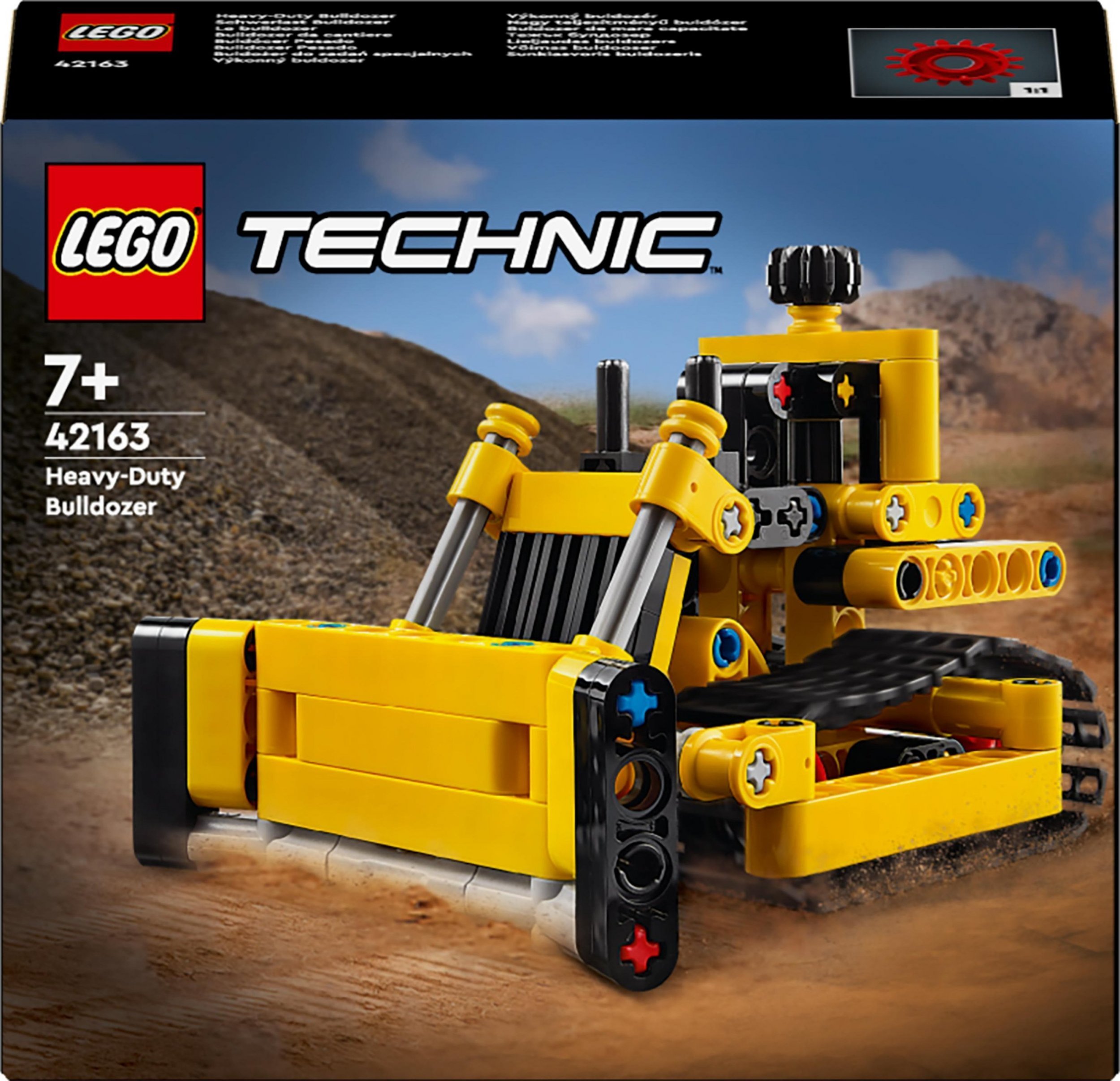 LEGO Technic Buldożer do zadań specjalnych 4 szt. 42163