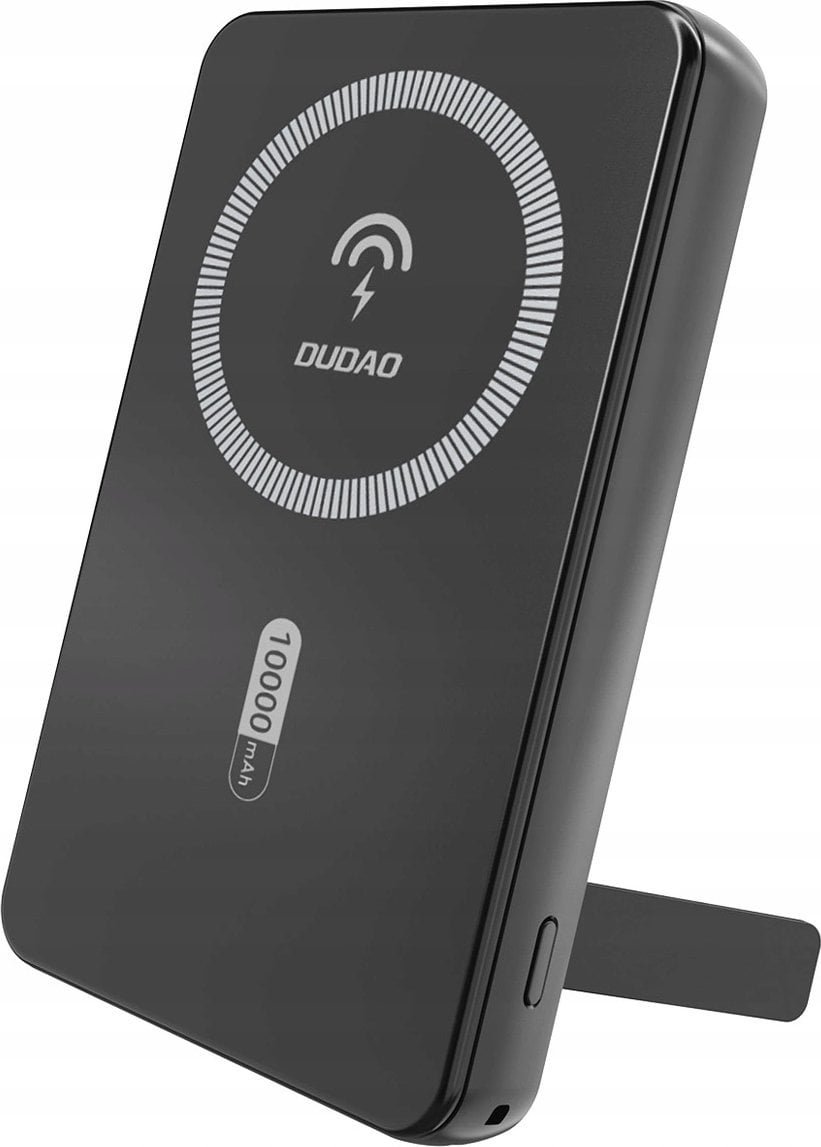 Dudao K14S+ 10000mAh 20W USB-A / USB-C / MagSafe z podstawką - czarny