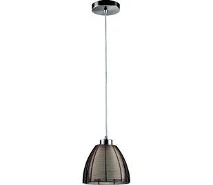 Searchlight 20033 - Żyrandol na lince 1xE27/60W/230V śr. 19 cm brązowy - Lampy sufitowe - miniaturka - grafika 1