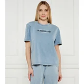 Koszulki i topy damskie - Guess Jeans T-shirt | Oversize fit - miniaturka - grafika 1