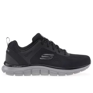 Sneakersy męskie - Buty Skechers Track-Broader 232698BKCC - czarne - grafika 1